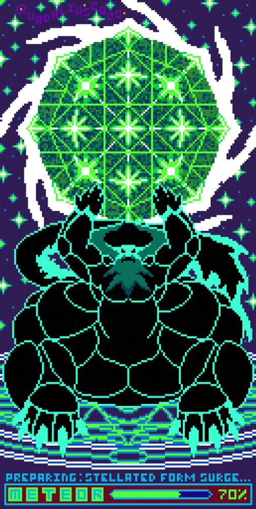 Behemothian Arcanum Intertwined :: Stellated Invocation :: Form Surge Meteor

By all means, do not feel the need to try and dodge~