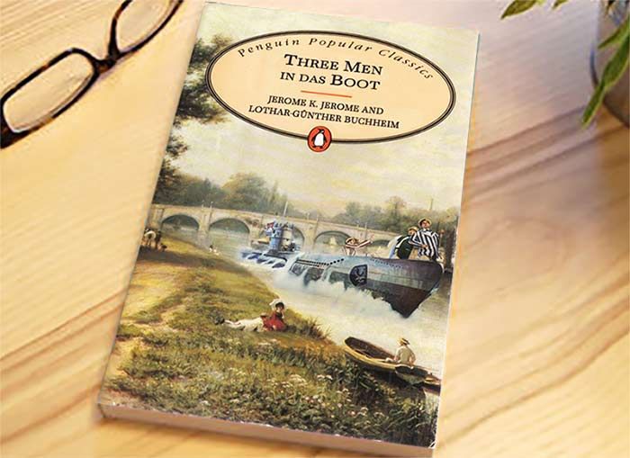 Three Men In Das Boot by Jerome K Jerome (Jerome²) and Lothar-Gunther Buchneim