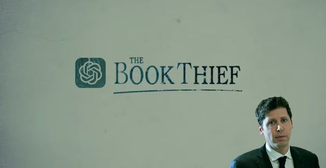 Sam Altman is The Book Thief.  Perhaps should have been Zuck but no one cares about Meta AI, do they?