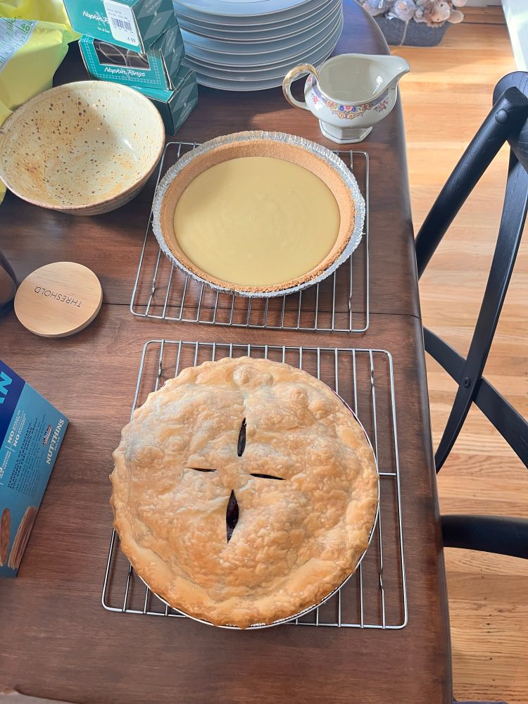 Key lime and mixed berry