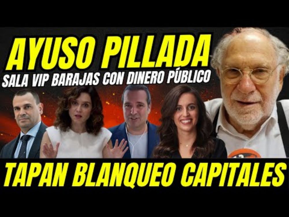 AYUSO PILLADA CONTRATANDO SALVA VIP BARAJAS Y VIAJES CON DINERO PÚBLICO 💥 EKAIZER DESTAPA LA TRAMA