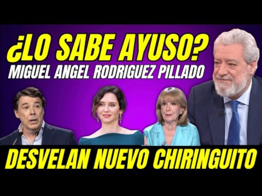 ¿LO SABÍA AYUSO?, MIGUEL ÁNGEL RODRÍGUEZ PILLADO "DESVELAN CHIRINGUITO REGADO CON DINERO PÚBLICO"