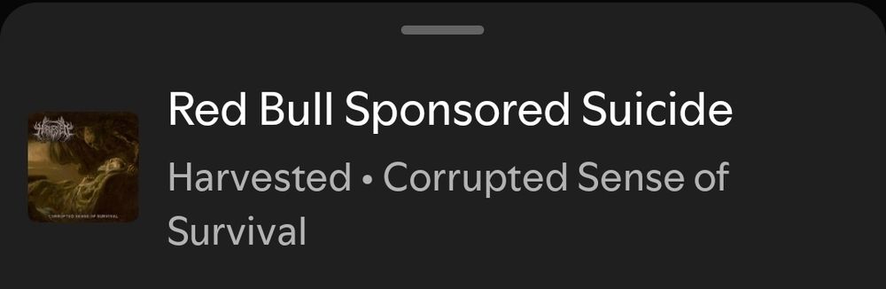 Red Bull Sponsored Suicide by Harvested