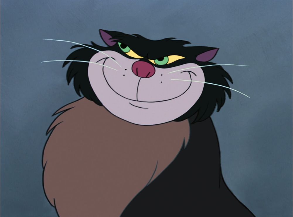 Lucifer the cat from Disney's "Cinderella"
