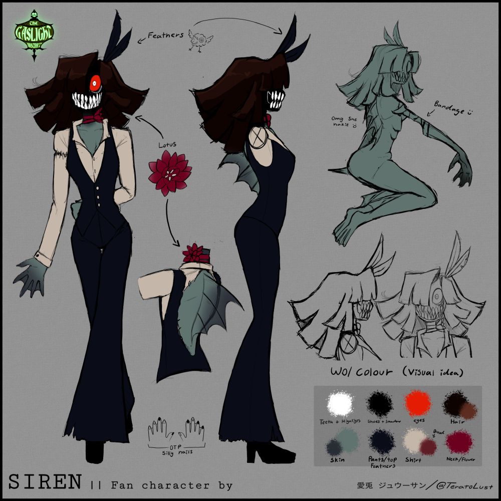 Siren the Humanoid Rottling Mermaid