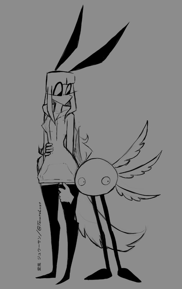 Kinito holding Tera as a possession item