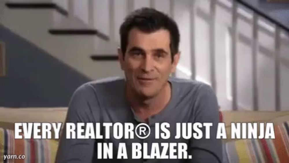 Every Realtor Is Just A Ninja In A Blazer GIF