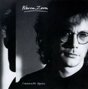 The cover art for Warren Zevon Sentimental Hygiene 