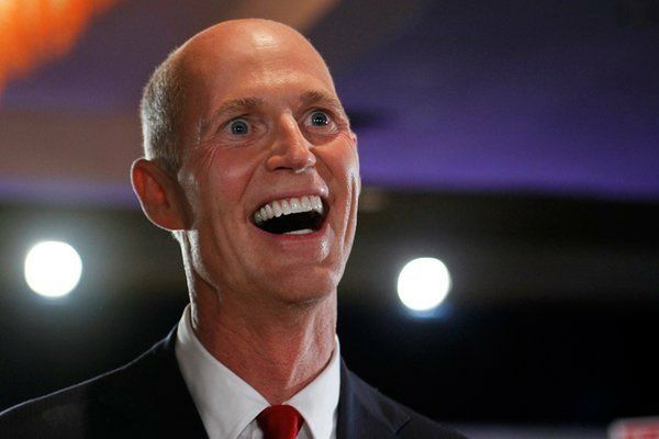 Senator Rick Scott looking like The Gentlemen from Buffy