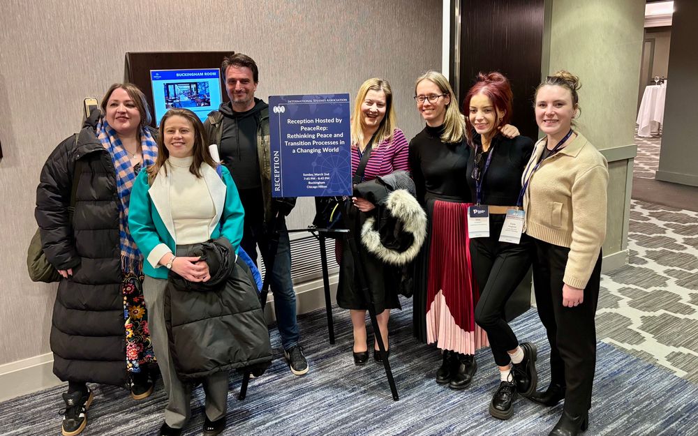 Photo of PeaceRep colleagues