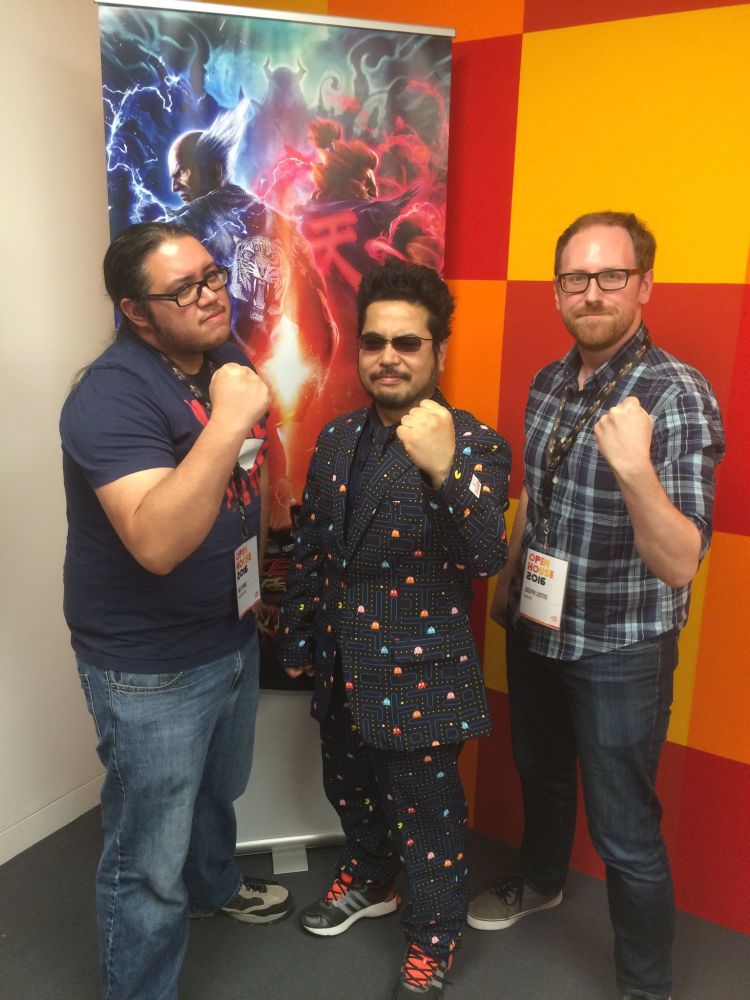 Nate, Katsuhiro Harada, and Joe