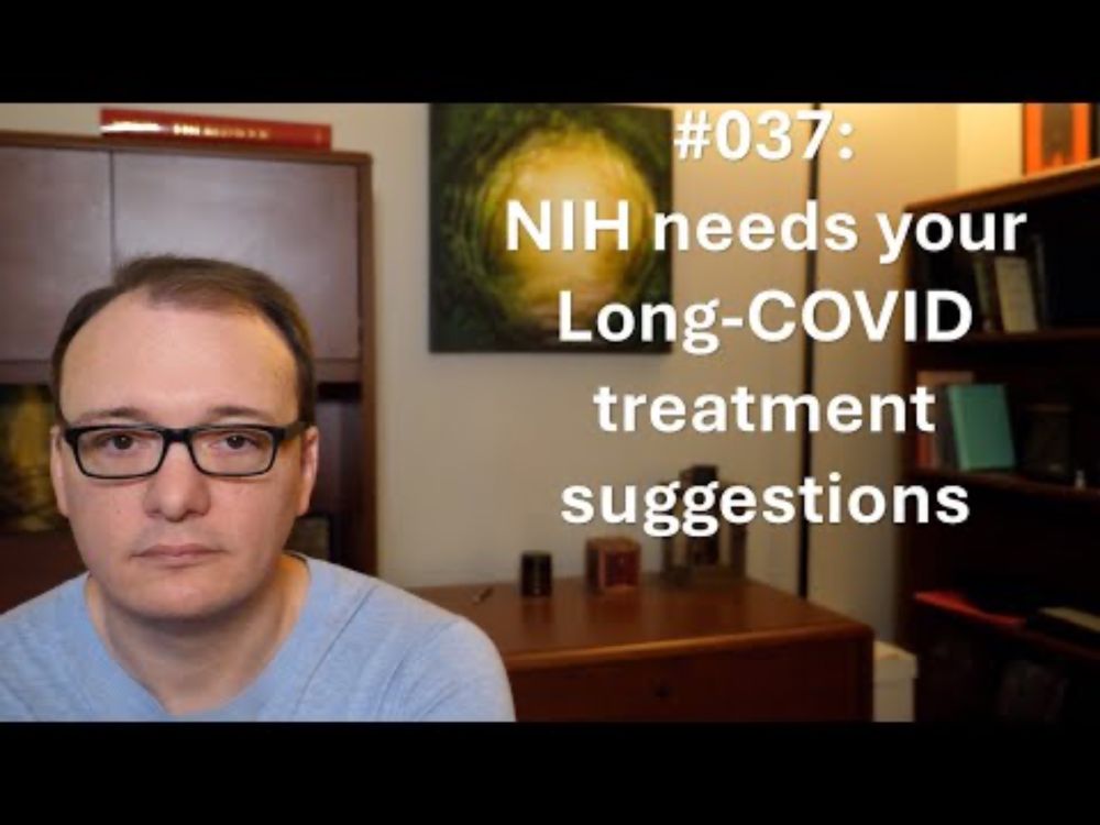 037 - NIH needs your Long-COVID treatment suggestions