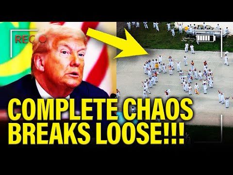 TOTAL CHAOS Breaks Loose in Trump FL ALLIGATOR PRISON