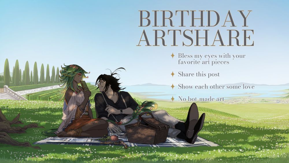 Birthday artshare promo