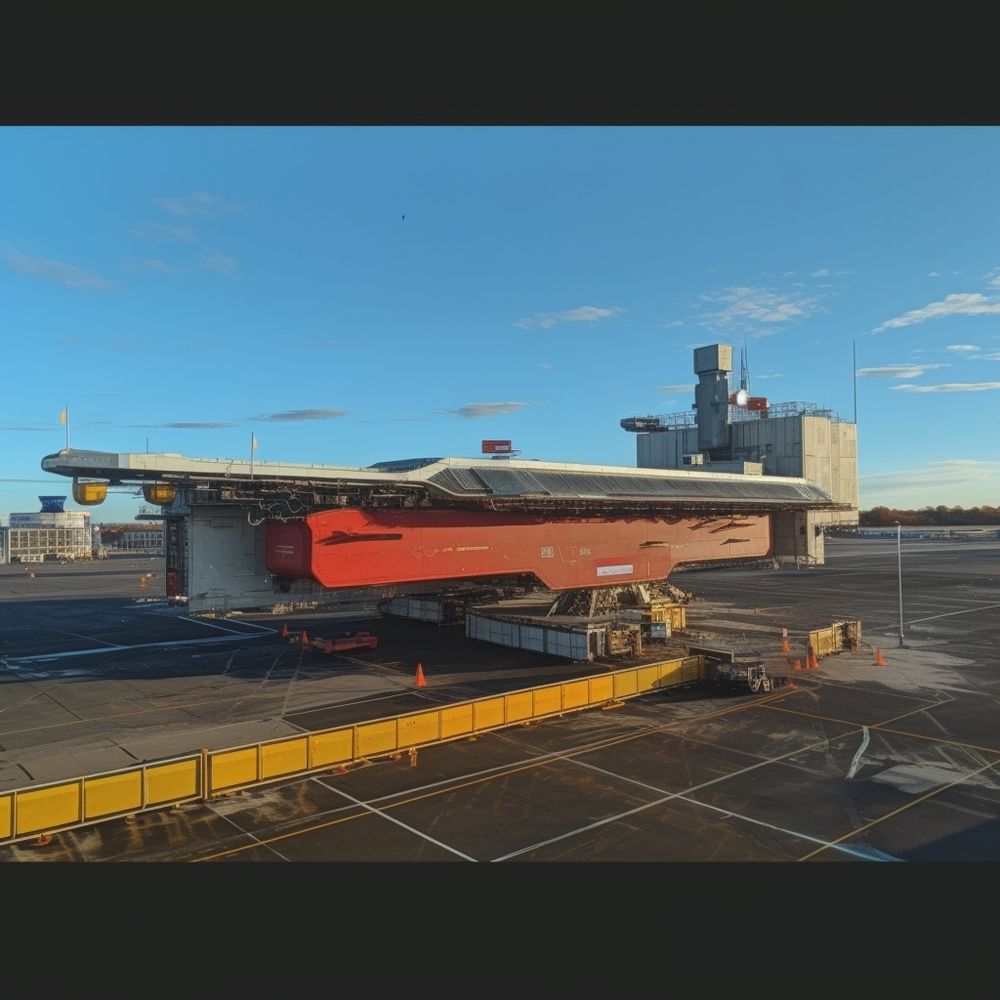 Dreamed infrastructure and transportation, airport edition