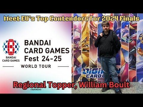 Meeting Europe's best players, this week we talk to William Boult #digimoncardgame #digimon