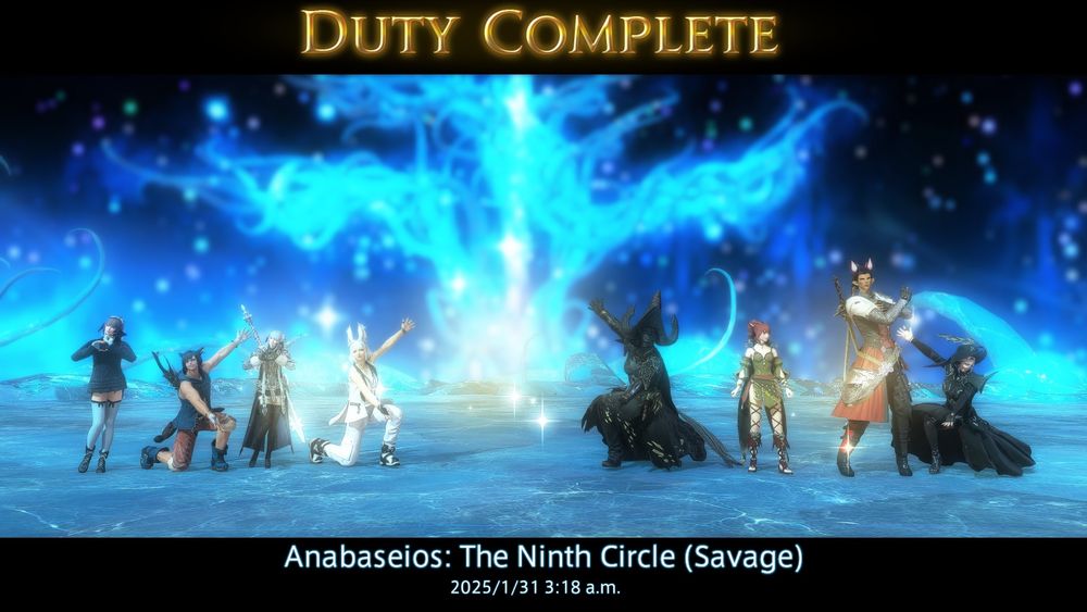 Duty Complete image from Anabaseios: The Ninth Circle (Savage) featuring 8 warriors of light in gpose