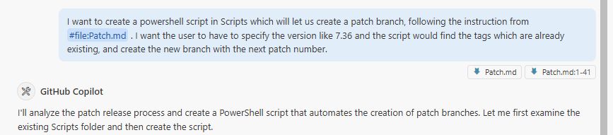 GitHub Copilot Agent mode prompt