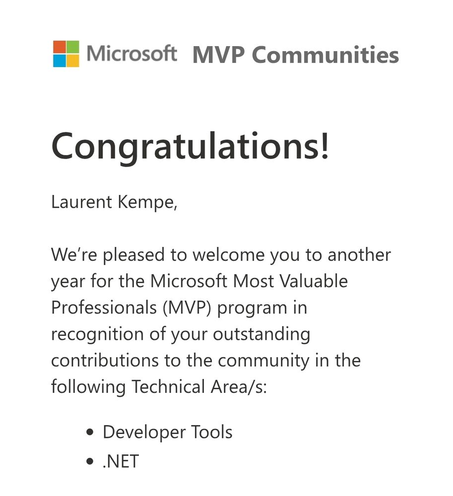 Microsoft most valuable professional aware