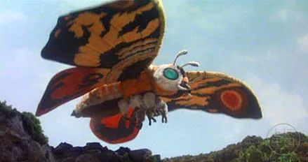 Mothra—fictional giant moth monster 