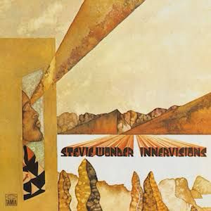 Album cover for Stevie Wonder‘s 1973 innervisions