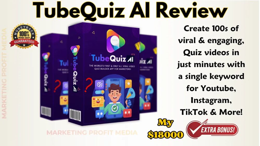 TubeQuiz AI Review - Automatically Create Quiz Videos For Social Media