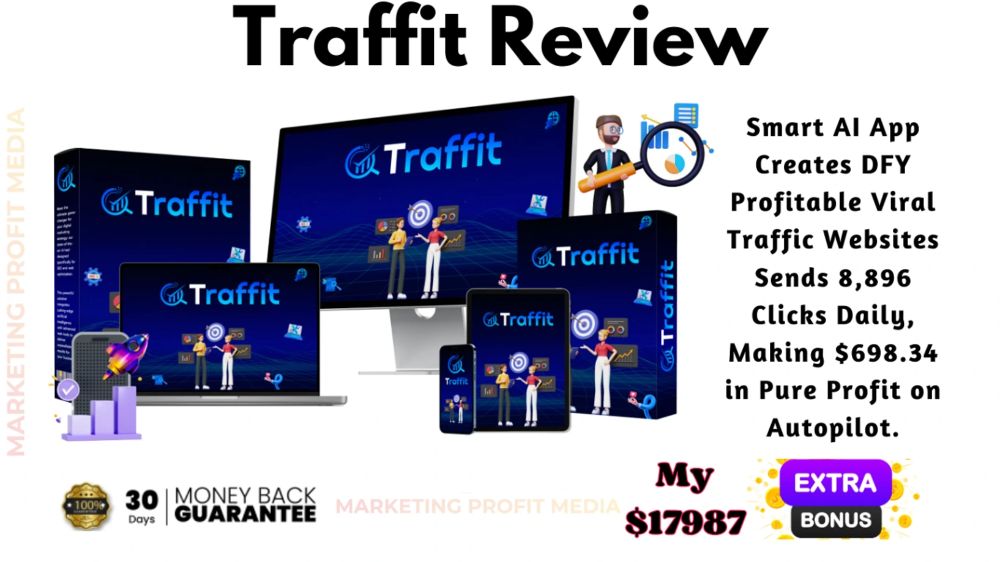 Traffit Review - Builds DFY Profitable Viral Traffic Websites