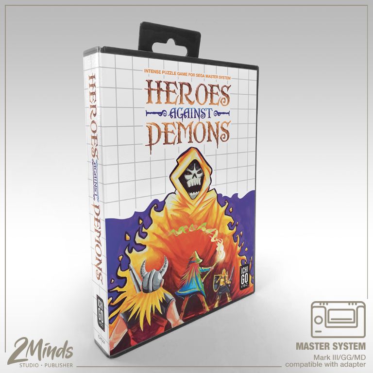 Package from Heroes Against Demons (Master System game)