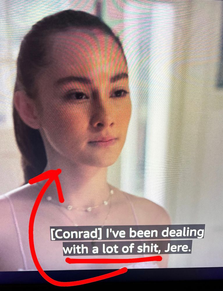 Conrad telling Jere he's been dealing with a lot of shit. The shit is Belly 