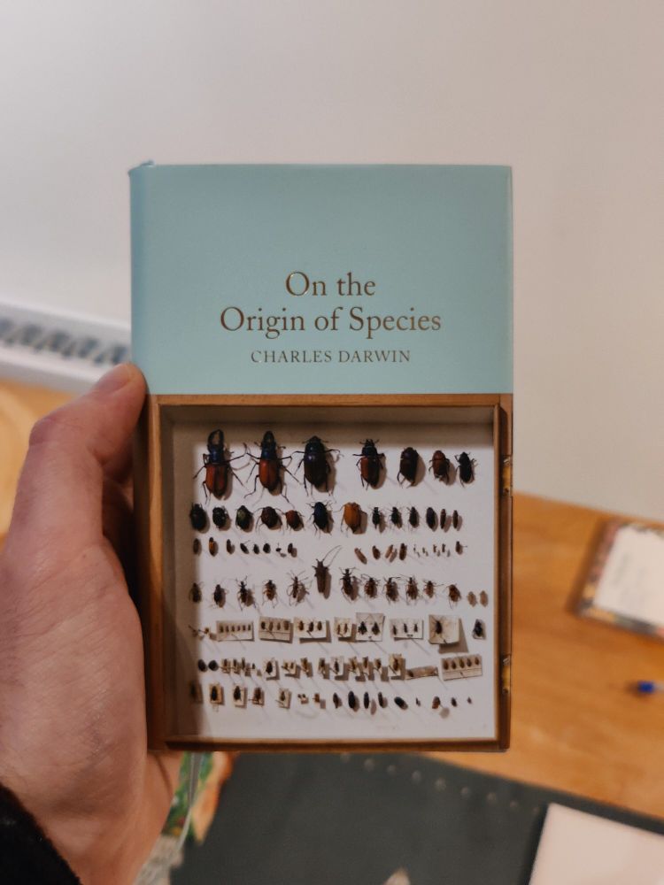 My copy of "On the Origin of Species".