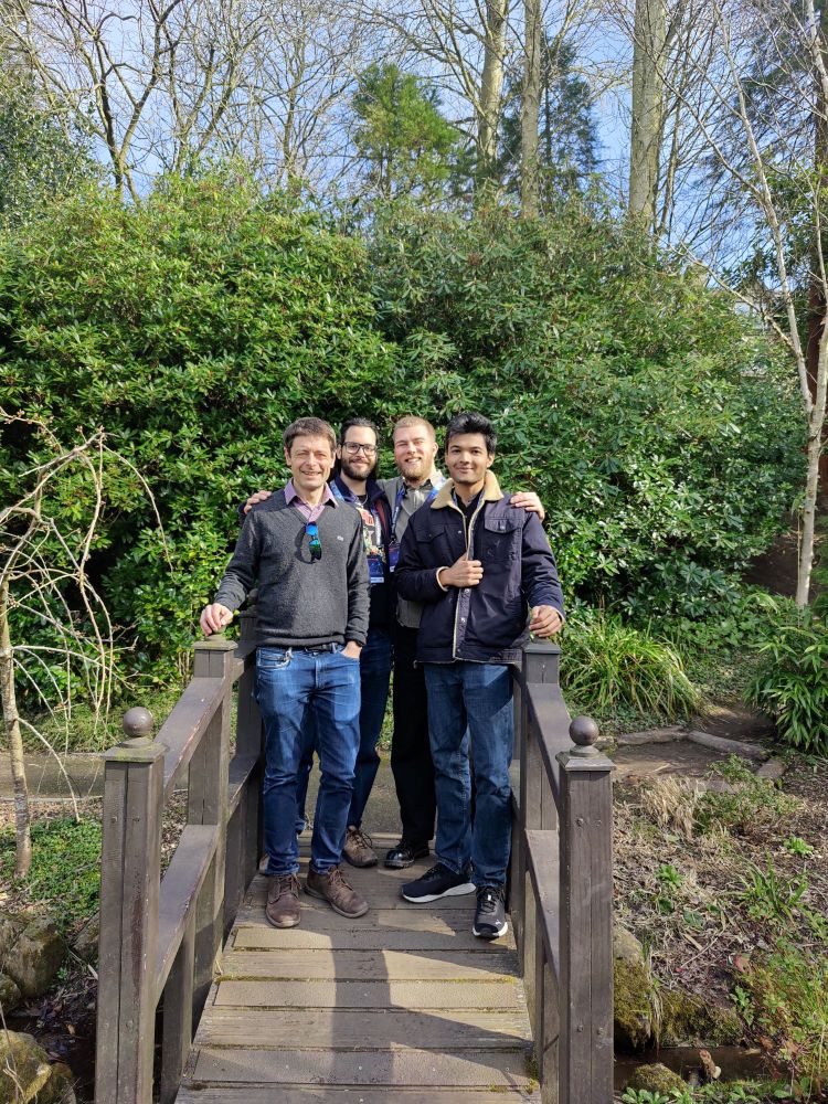 Photo from the Harrogate Japanese garden of the research group I'm a part of.