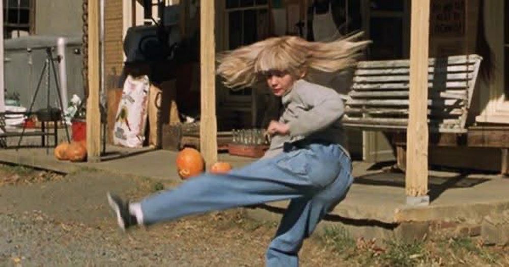 Karate scene with the pancakes kid from Cabin Fever. Pancakes!!!! PANCAKES!!