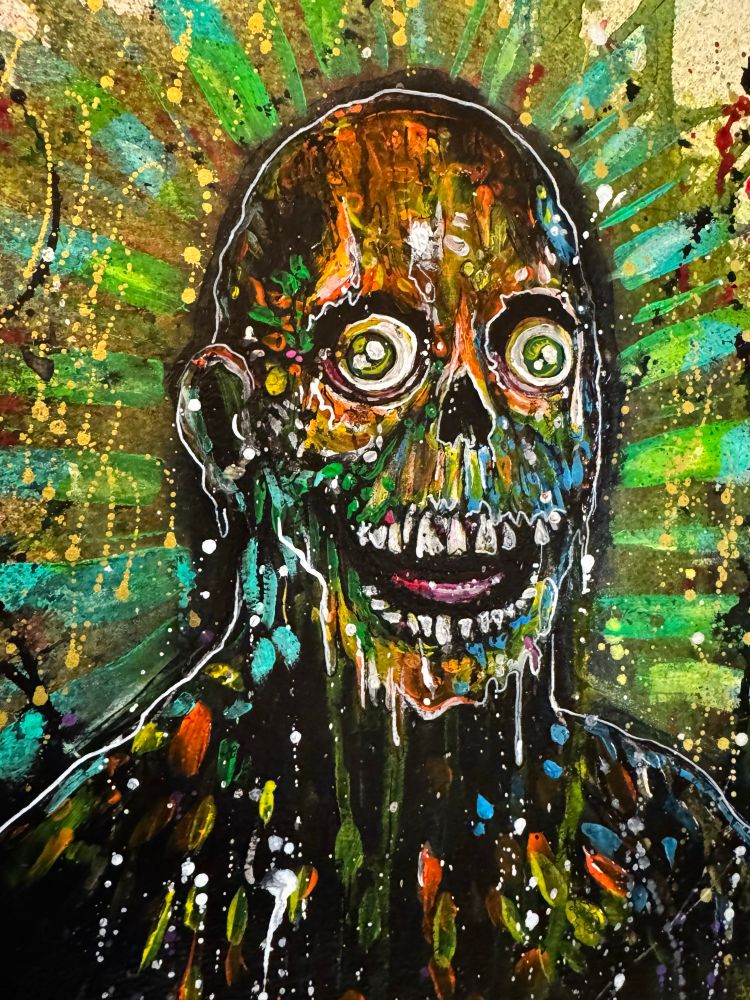 Tarman painting by Ryan case