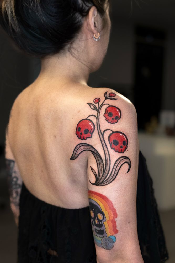 Same tattoo from a slightly straighter angle. 