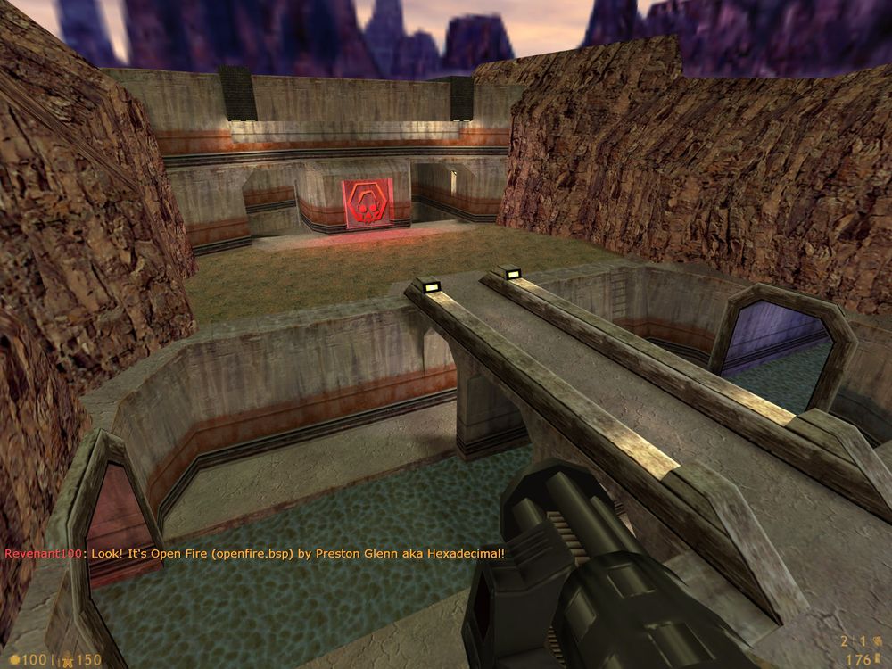 Look! It's Open Fire (openfire.bsp) by Preston Glenn aka Hexadecimal!