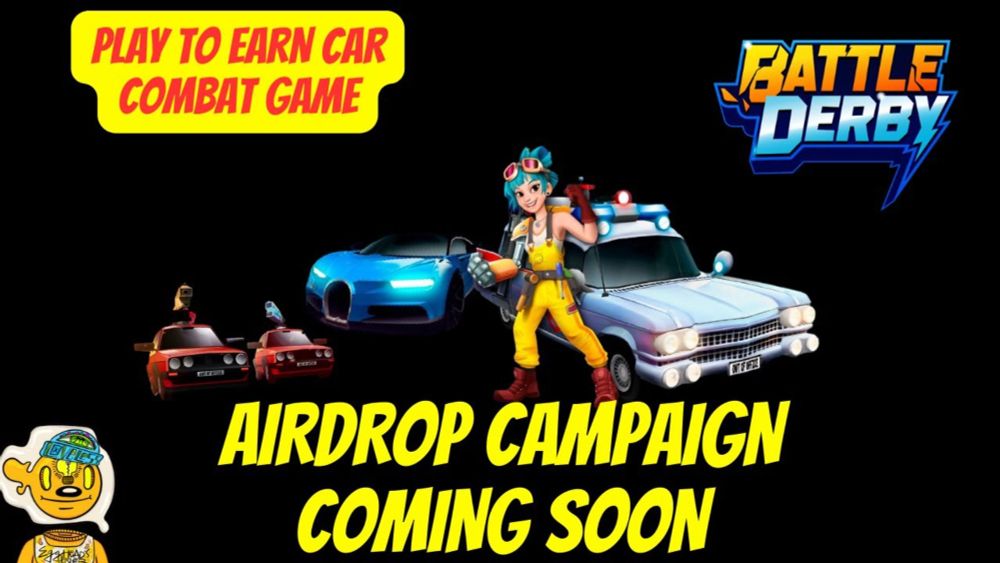 Battle Derby - Car Combat Mobile Game - Gamestarter Launchpad - Airdrop Soon