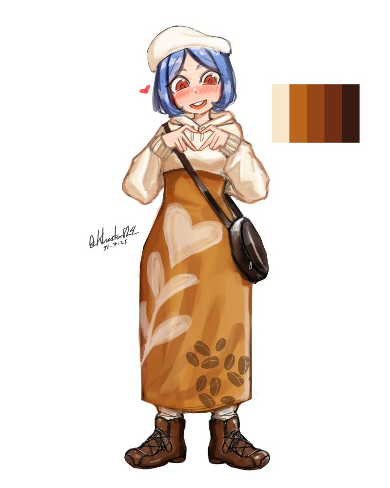 #oc hilda coffee outfit