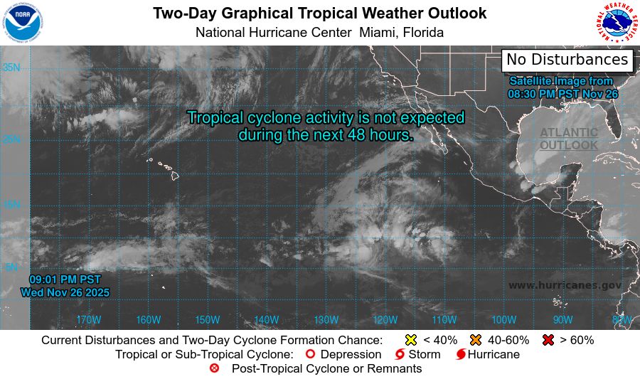 Eastern North Pacific 2-Day Graphical Outlook Image