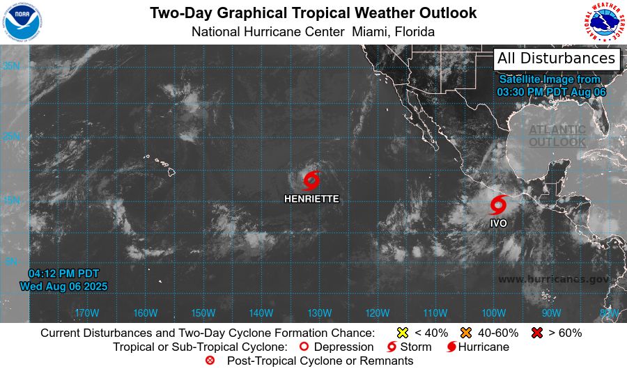 Eastern North Pacific 2-Day Graphical Outlook Image