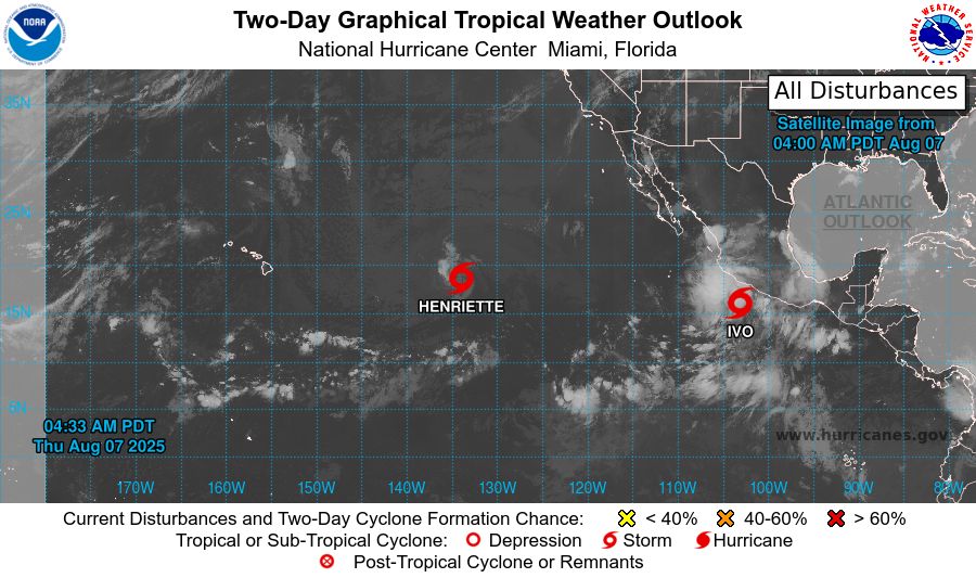 Eastern North Pacific 2-Day Graphical Outlook Image
