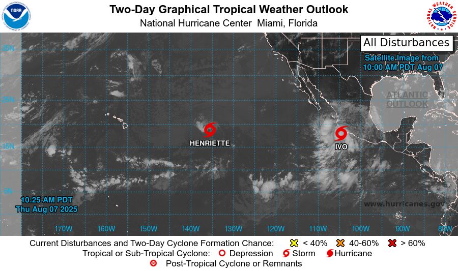 Eastern North Pacific 2-Day Graphical Outlook Image
