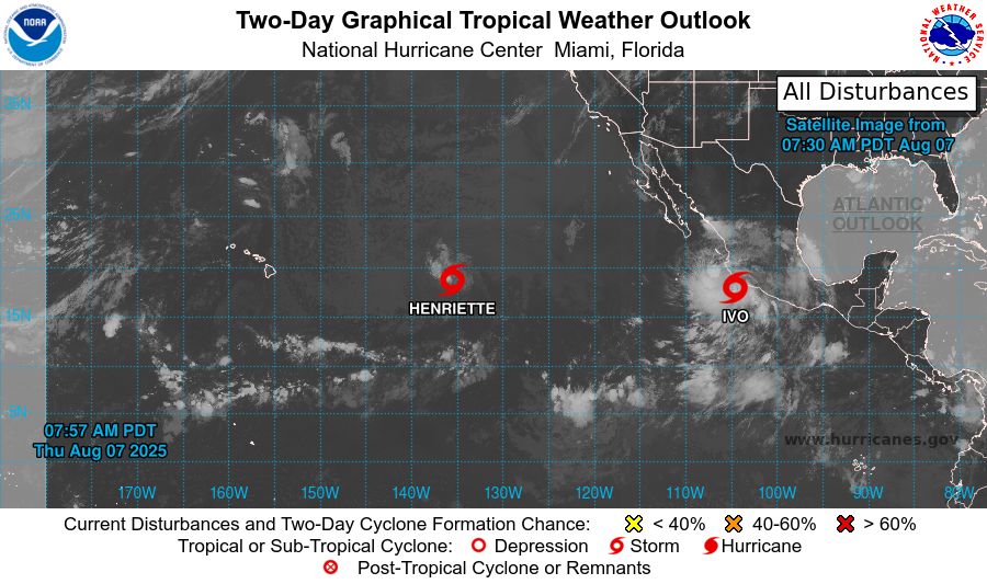 Eastern North Pacific 2-Day Graphical Outlook Image