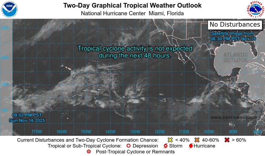 Eastern North Pacific 2-Day Graphical Outlook Image