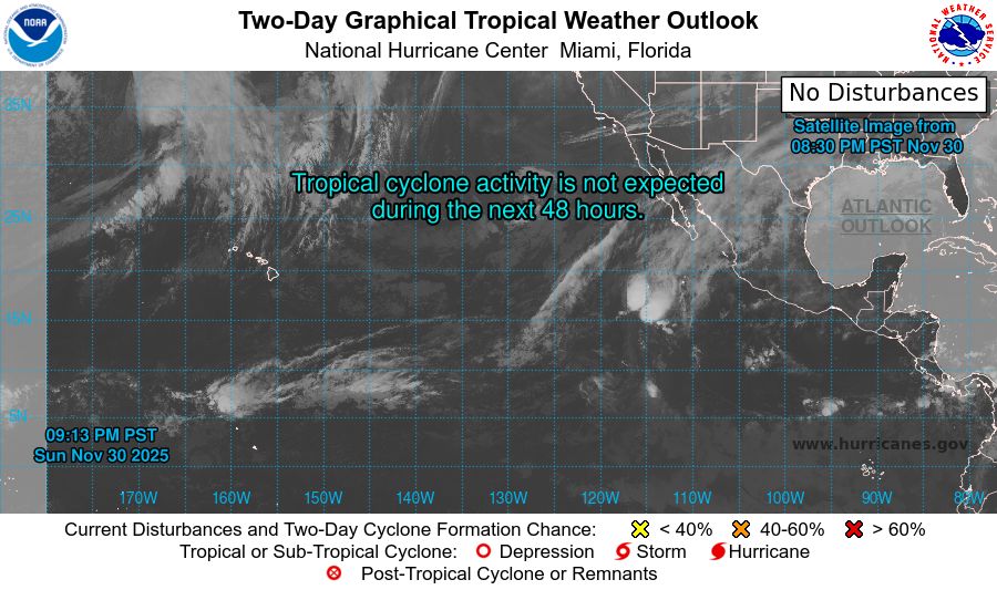 Eastern North Pacific 2-Day Graphical Outlook Image
