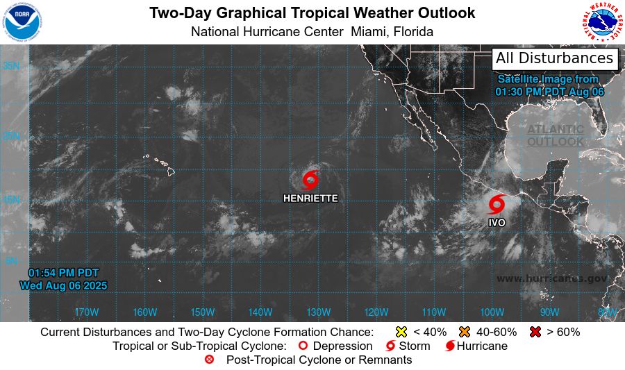 Eastern North Pacific 2-Day Graphical Outlook Image