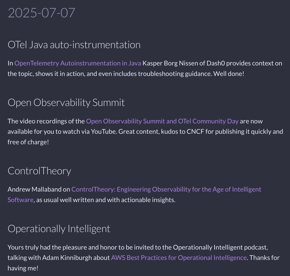 screen shot of the newsletter
