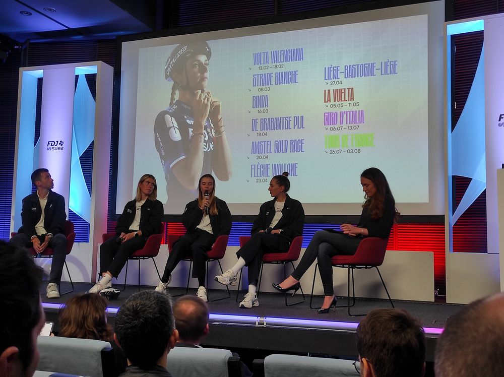 Programme d'Évita Muzic en 2025 :
Volta Valenciana
Strade Bianche 
Binda
Brabantse Pijl 
Amstel 
Flèche 
Liège 
Vuelta
Giro
Tour