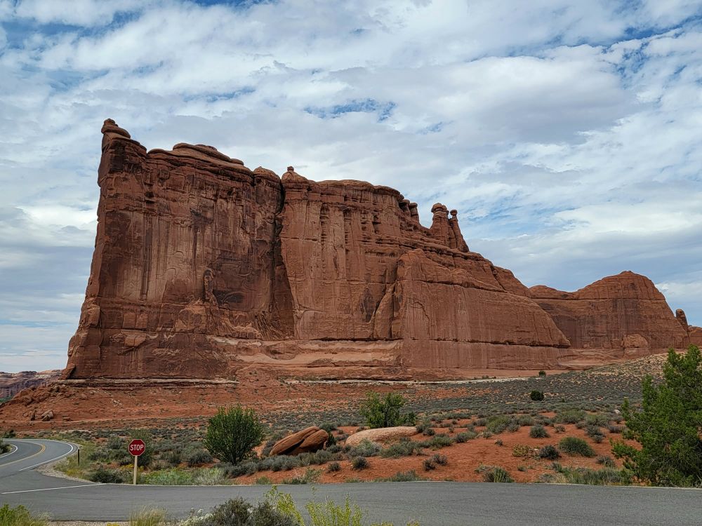 The Tower of Babel dominates the landscape.