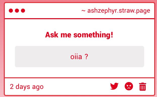 Question reading: oiia ?