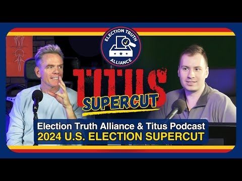 Nathan Taylor Exposes 2024 Vote Patterns on Titus Podcast | Shocking Charts & Data Breakdown